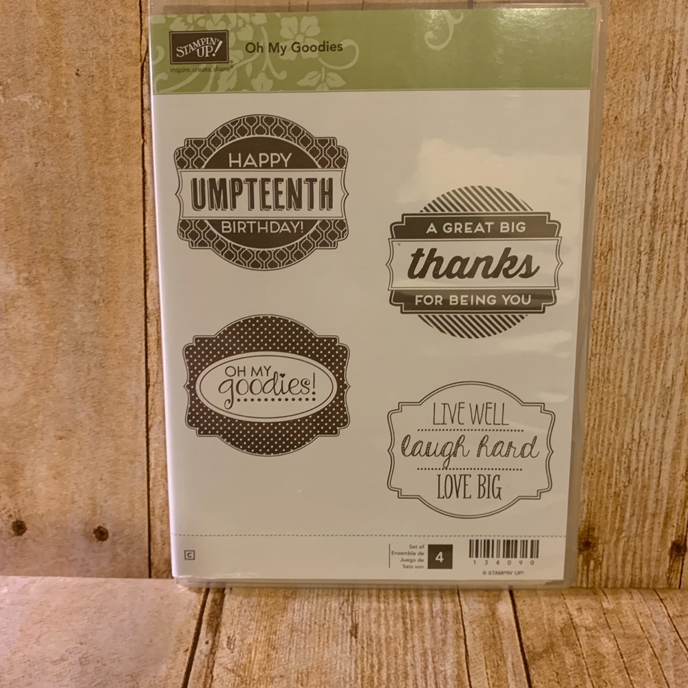 Stampin’ Up -Retired Oh My Goodies Stamp Set